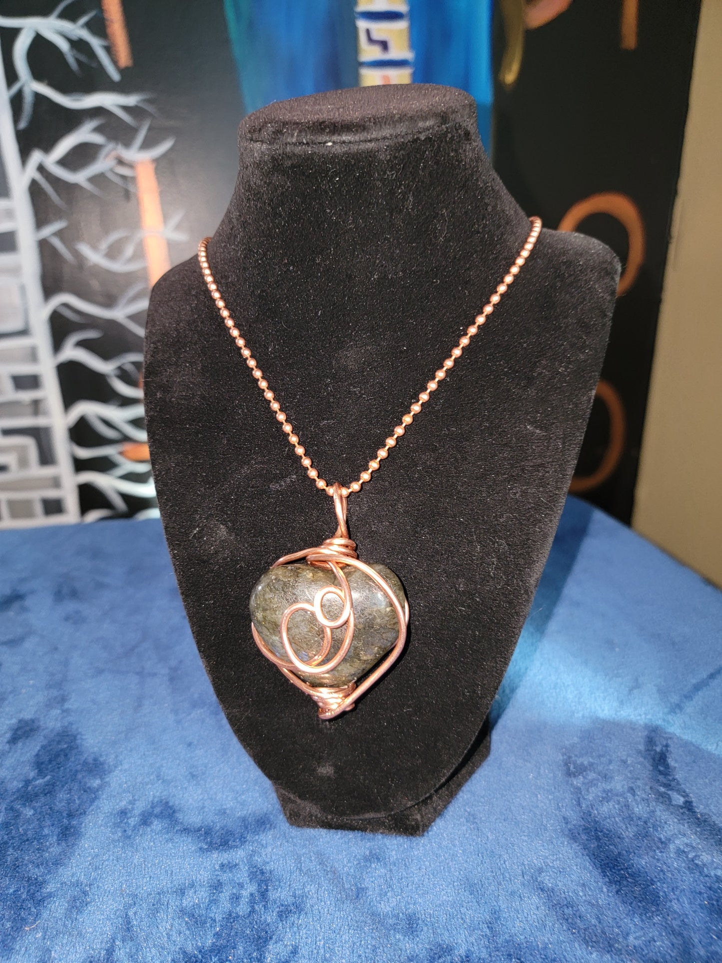 Labradorite Healed Heart