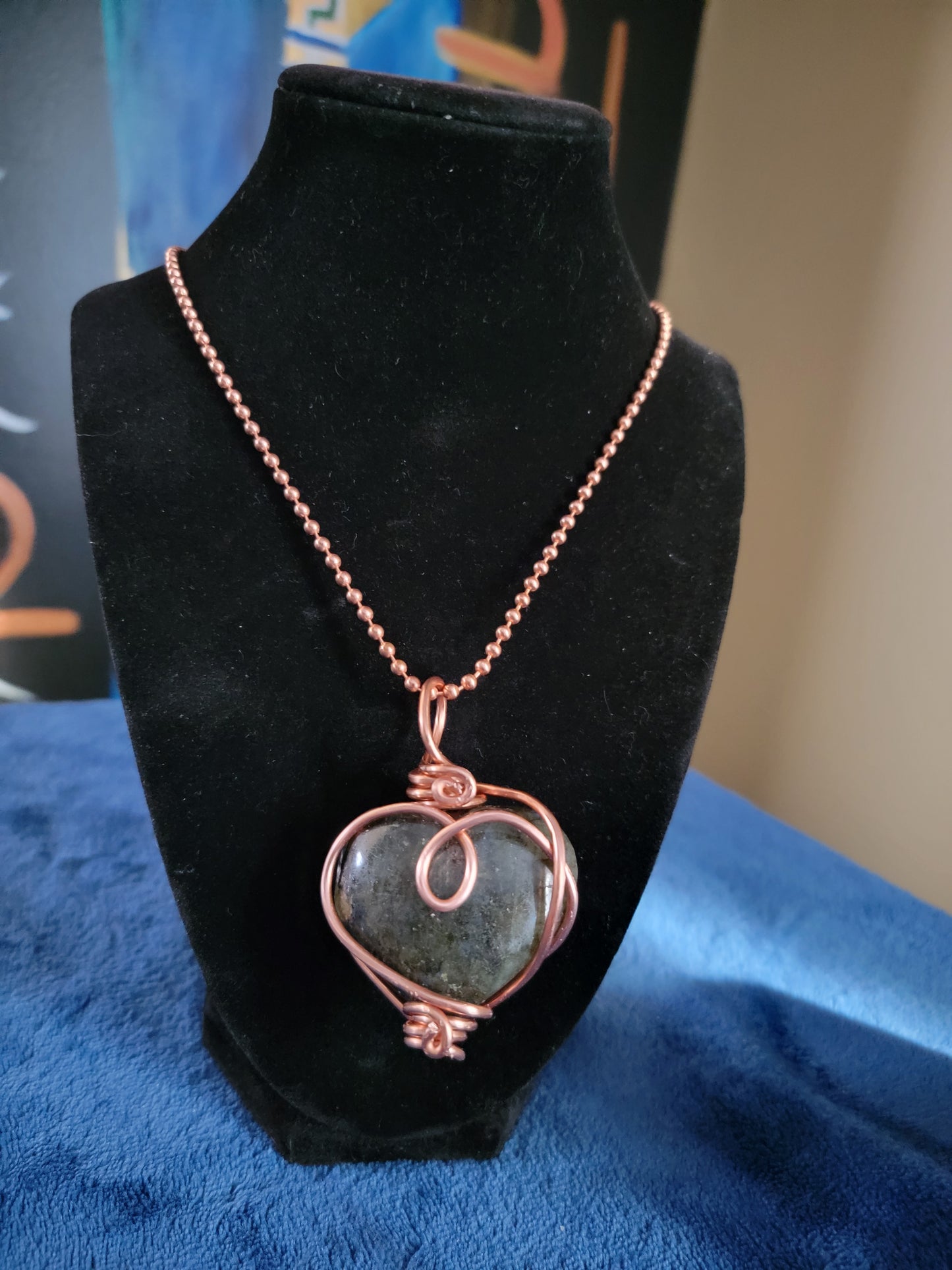 Labradorite Healed Heart