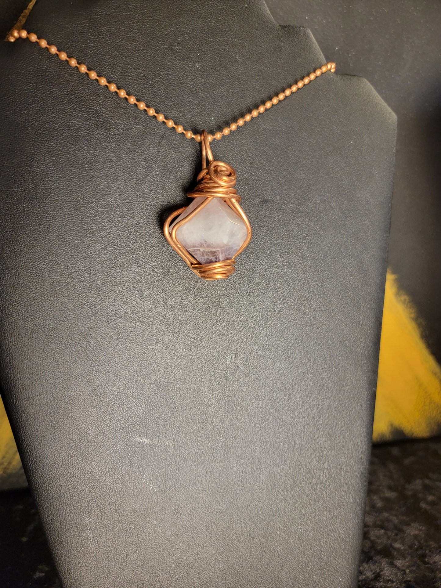 Amethyst Pyramid Power Piece