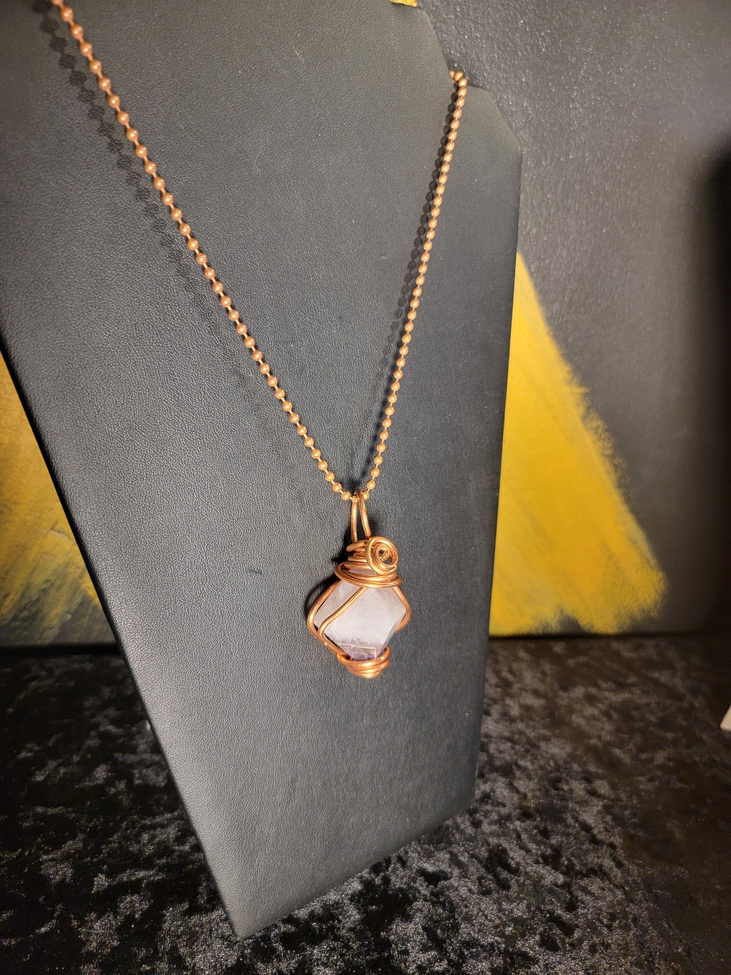 Amethyst Pyramid Power Piece