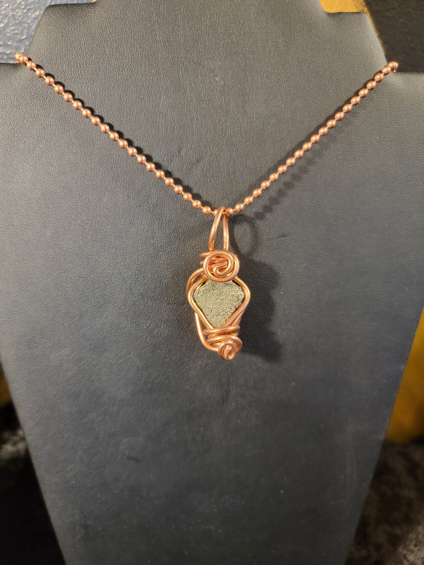 Pyrite Power Pendant (small)