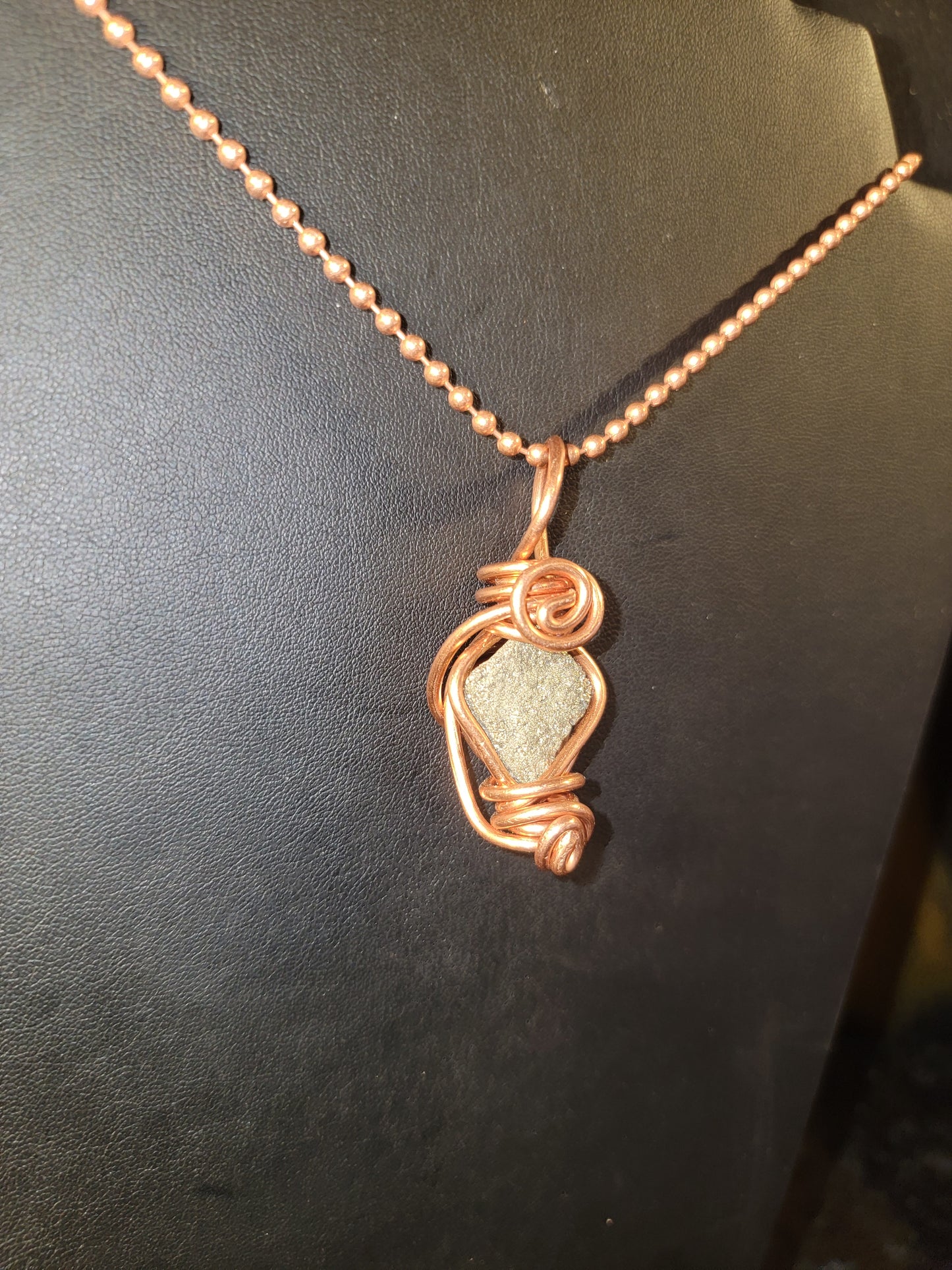 Pyrite Power Pendant (small)