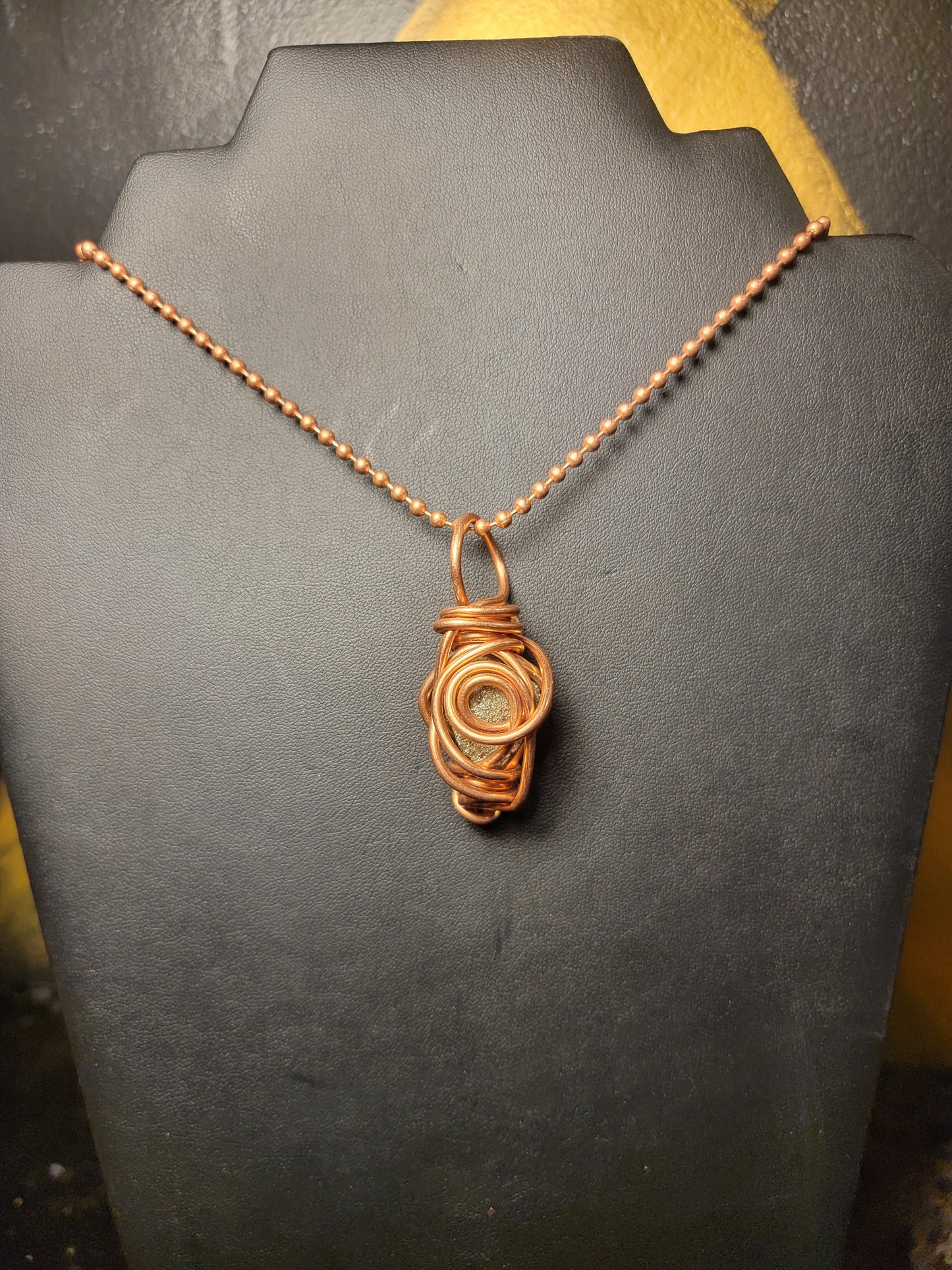 Pyrite Power Pendant (small)