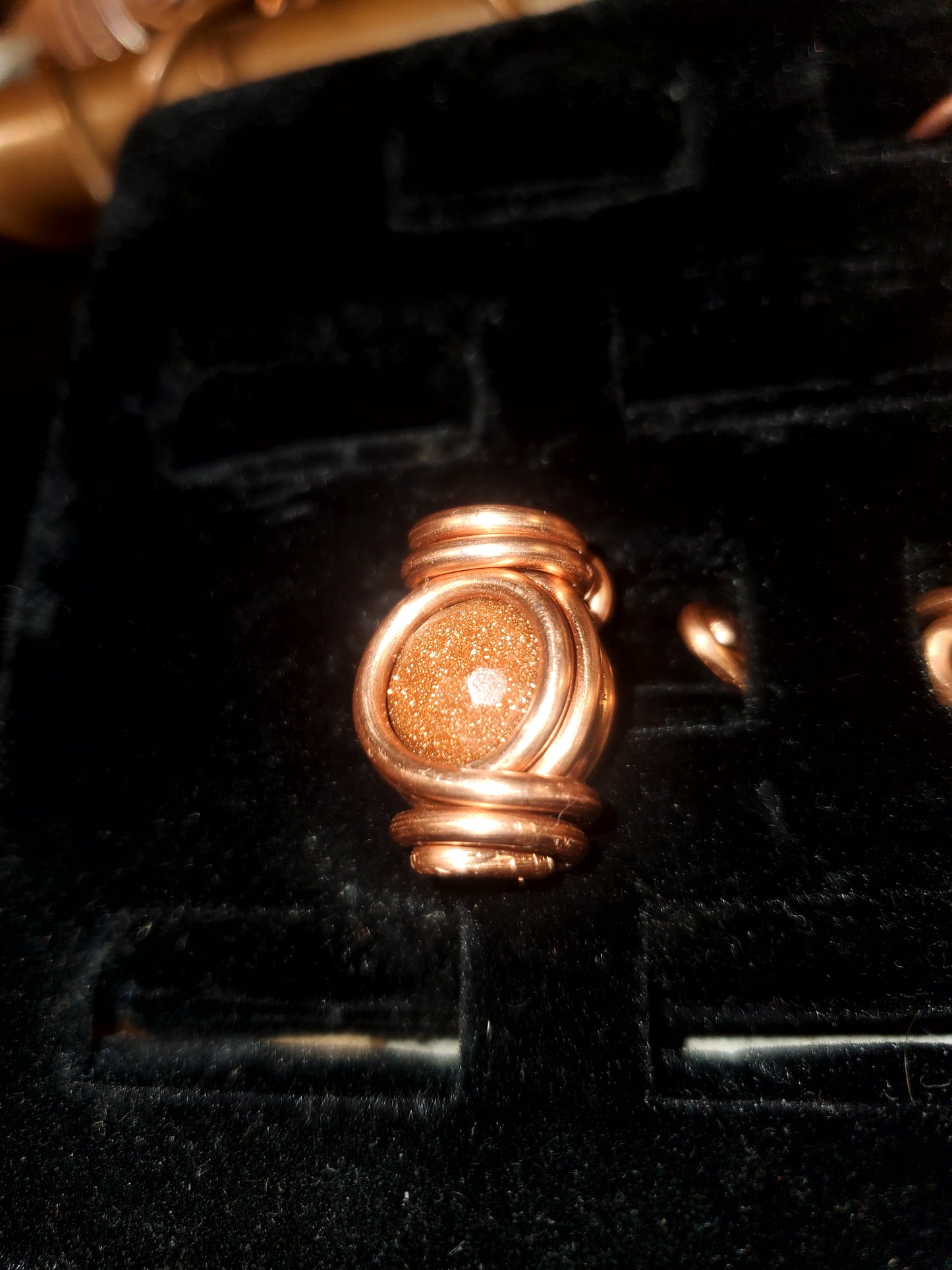 Goldstone Rotating Lantern