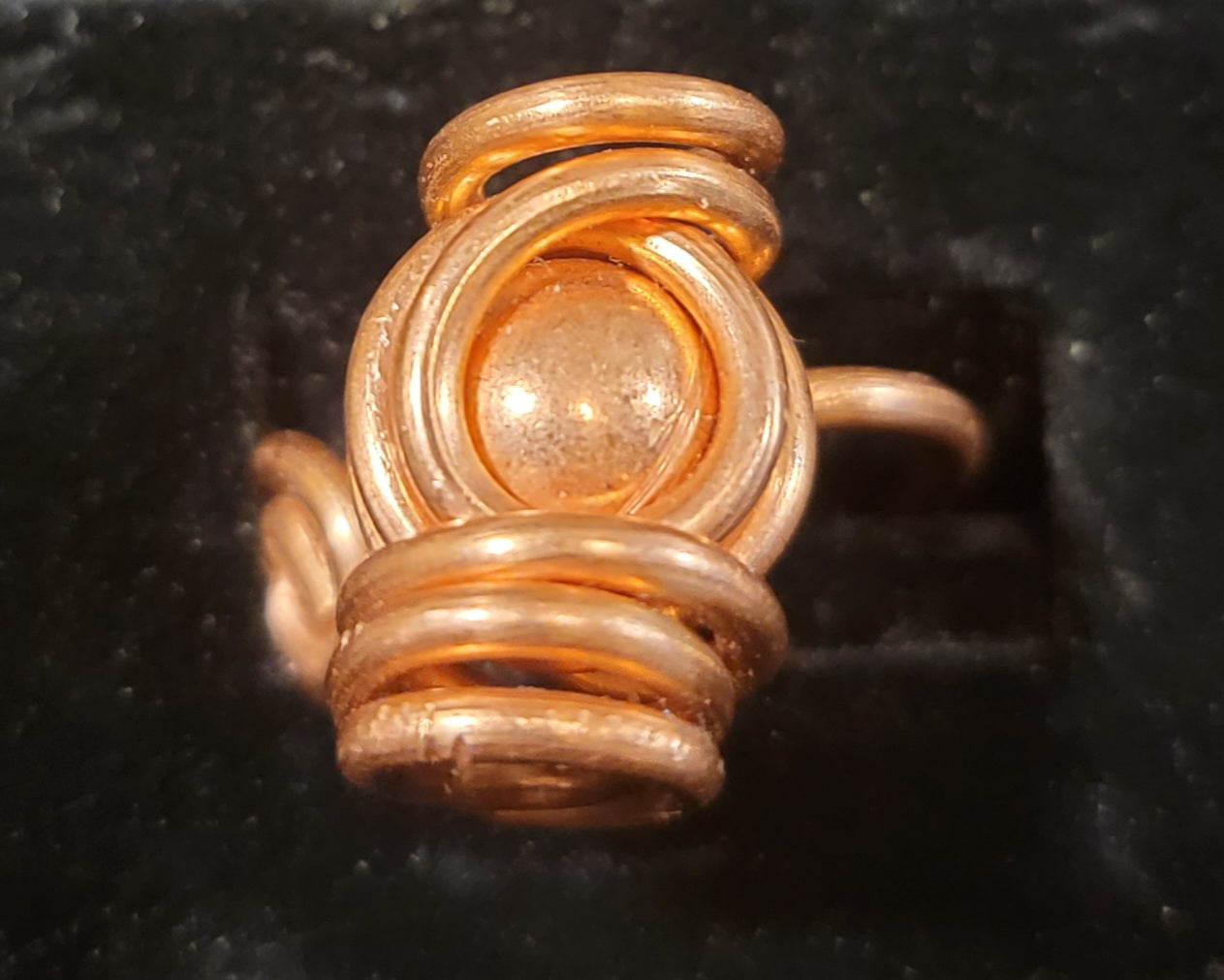 Copper Lantern Ring