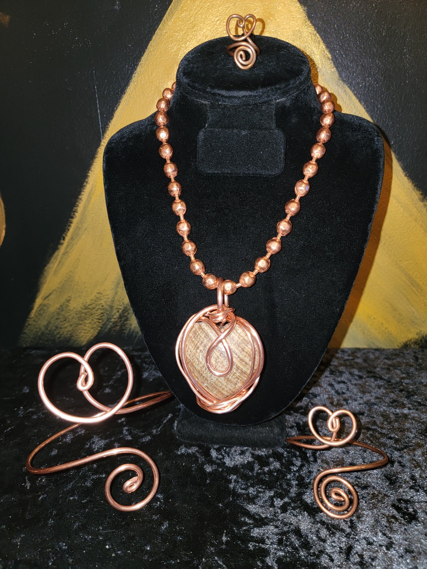 Picture Jasper Healed Heart Set