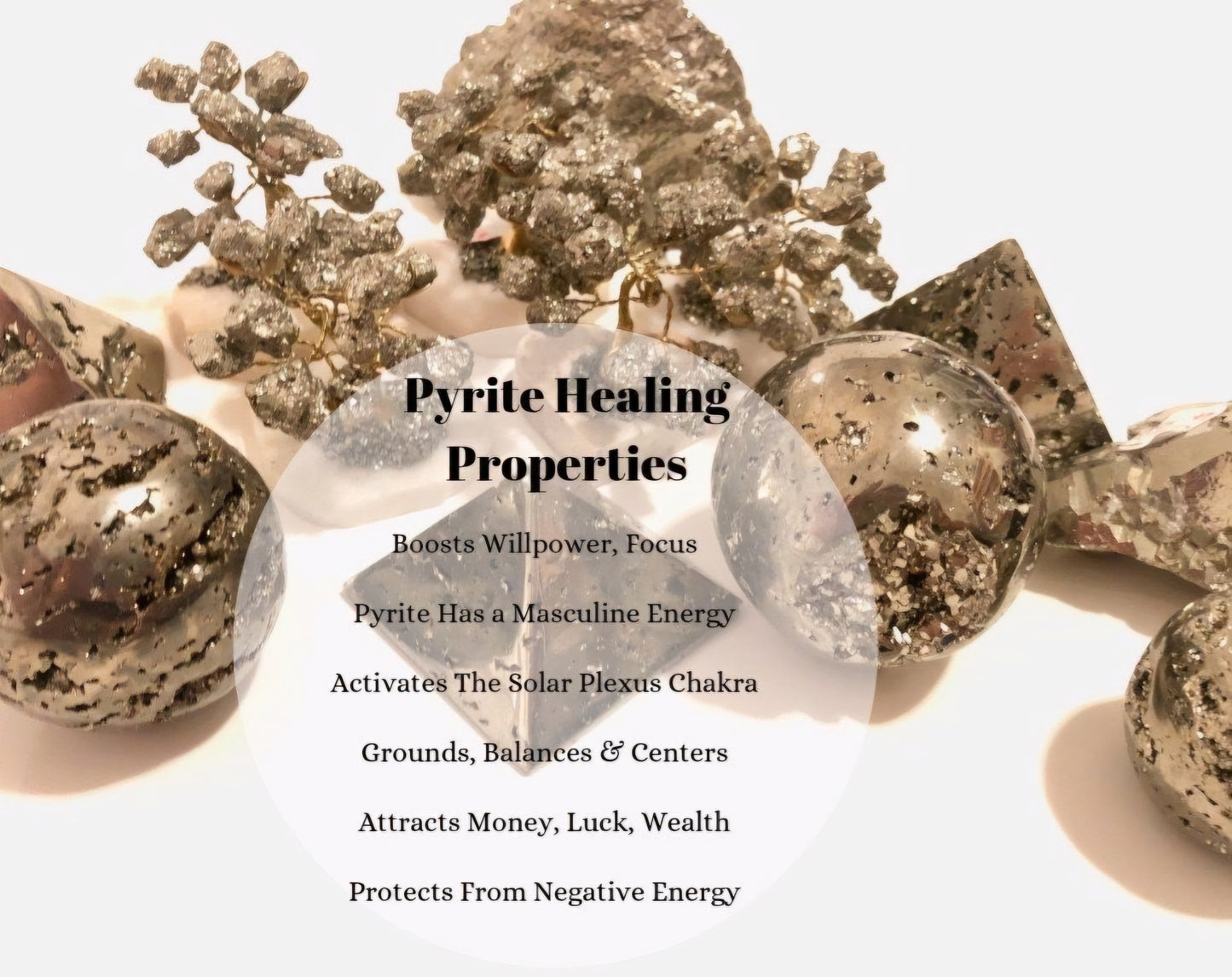 Pyrite Power Piece Full Set