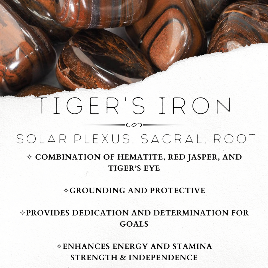 Tiger's Iron (Red) Healed Heart