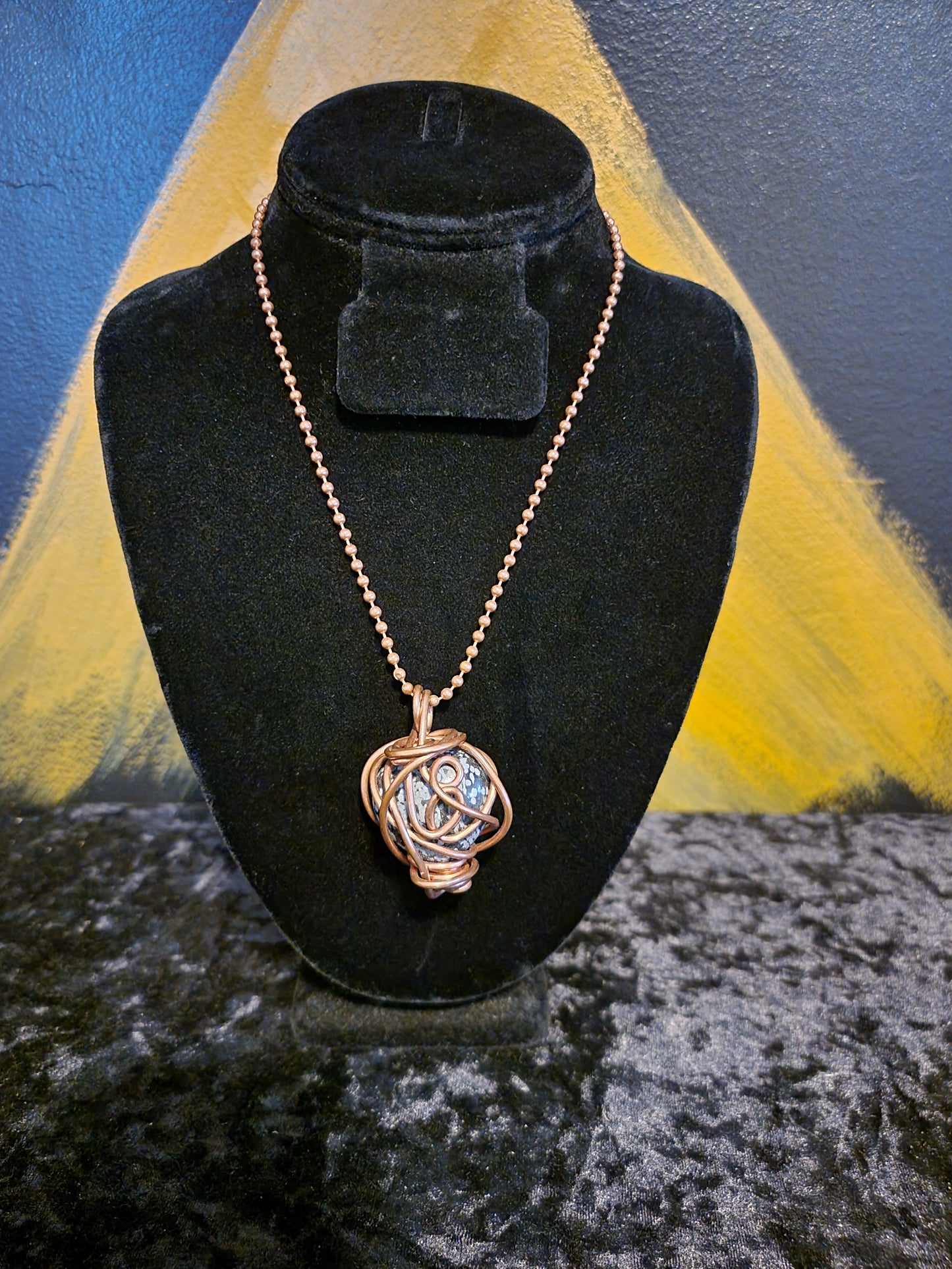 Snowflake Obsidian Healed Heart