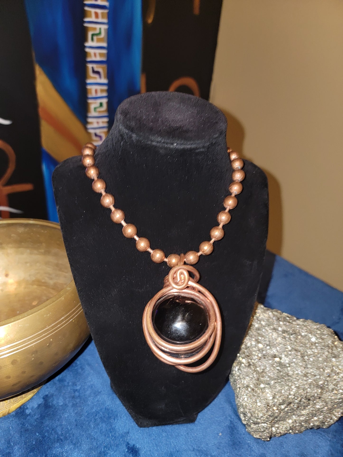 Black Obsidian Sacred Skull