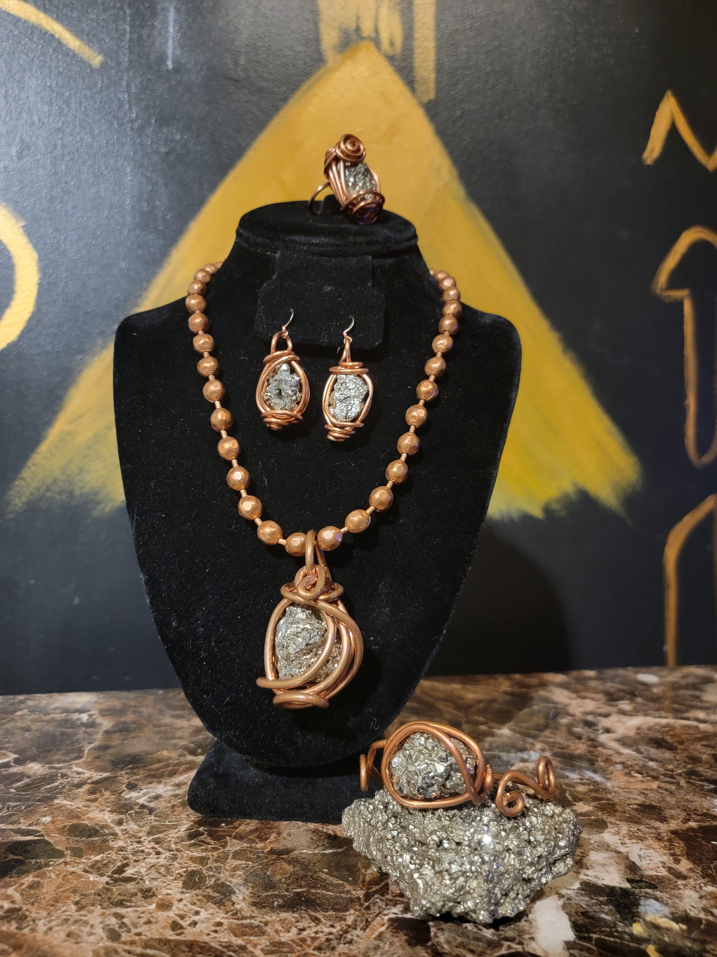 Pyrite Power Piece Full Set