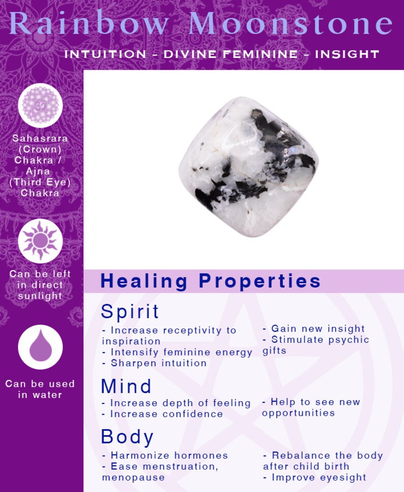 Rainbow Moonstone