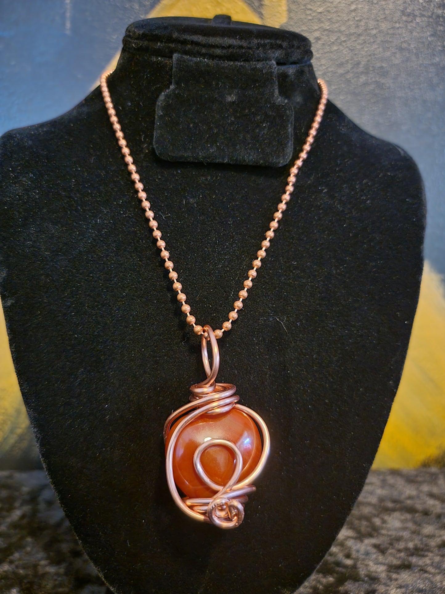 Carnelian Healed Heart