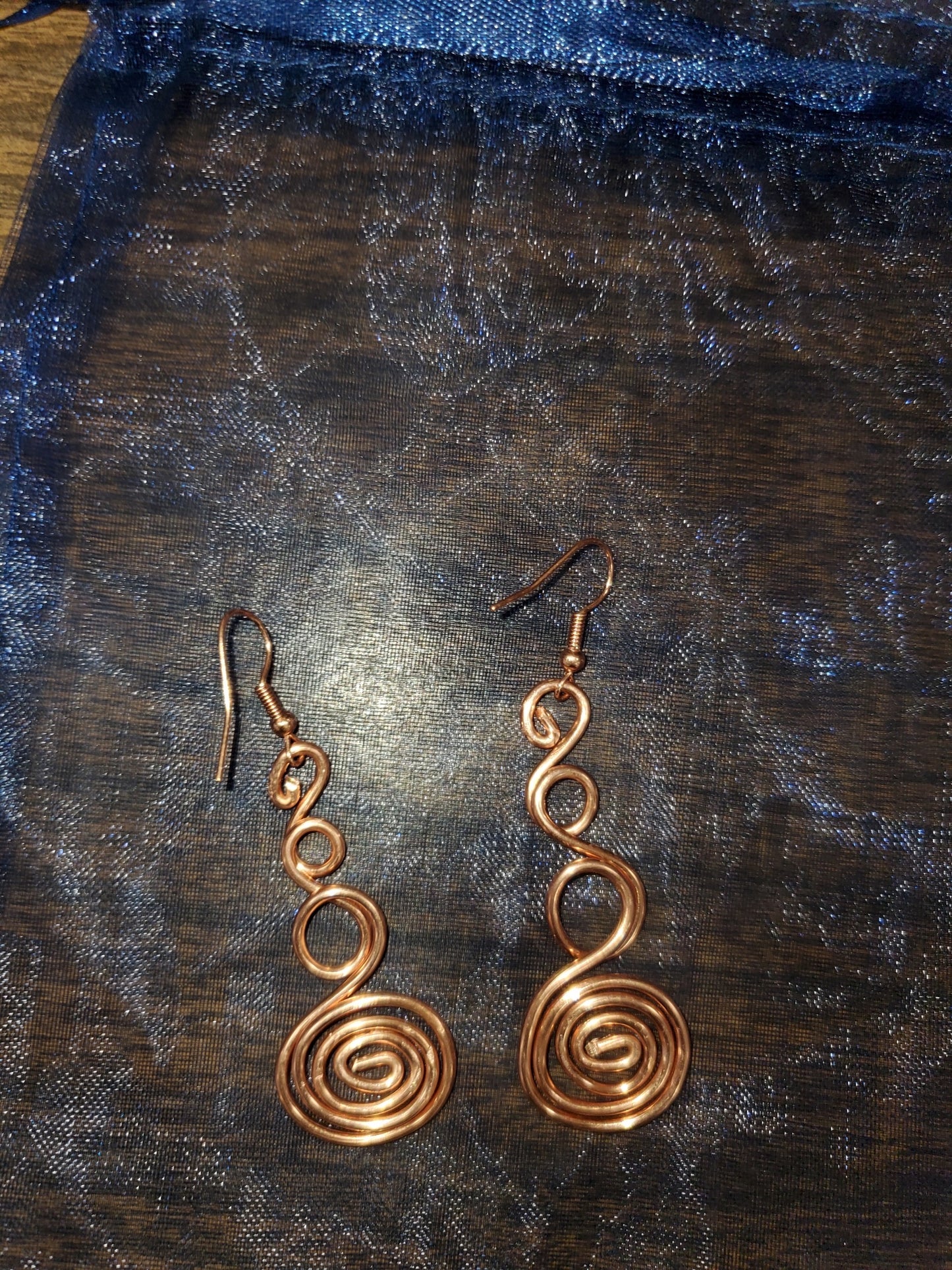 Spiritual Copper Earrings