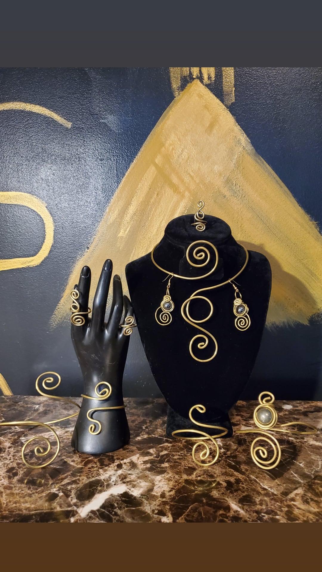 Brass Spirals Full Set