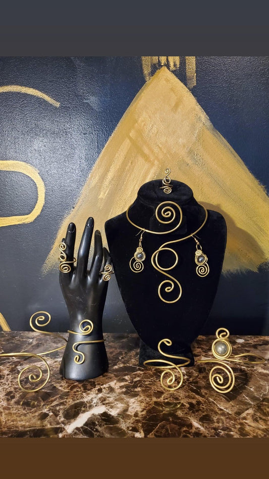 Brass Spirals Full Set