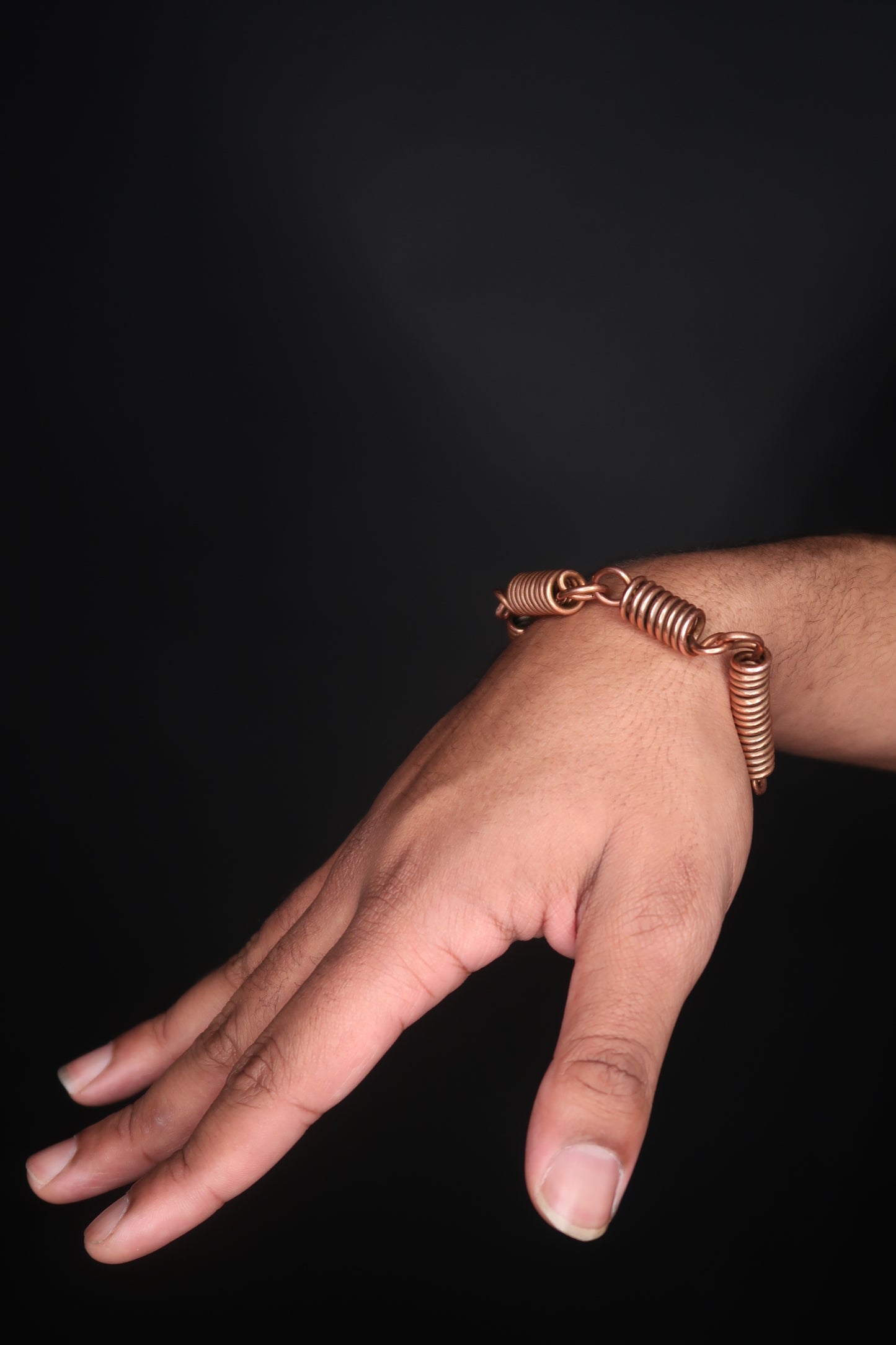 Copper Coil Bracelet