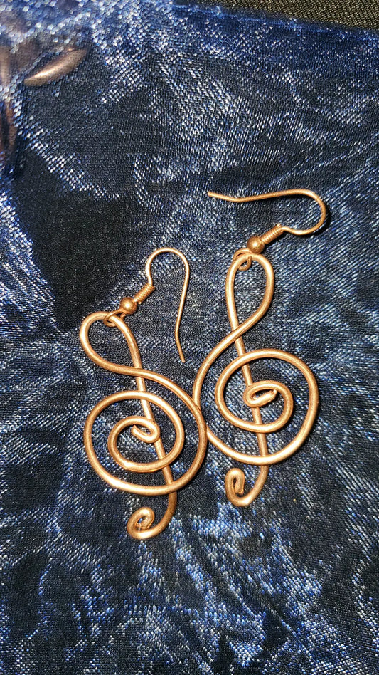 Music Note Earrings