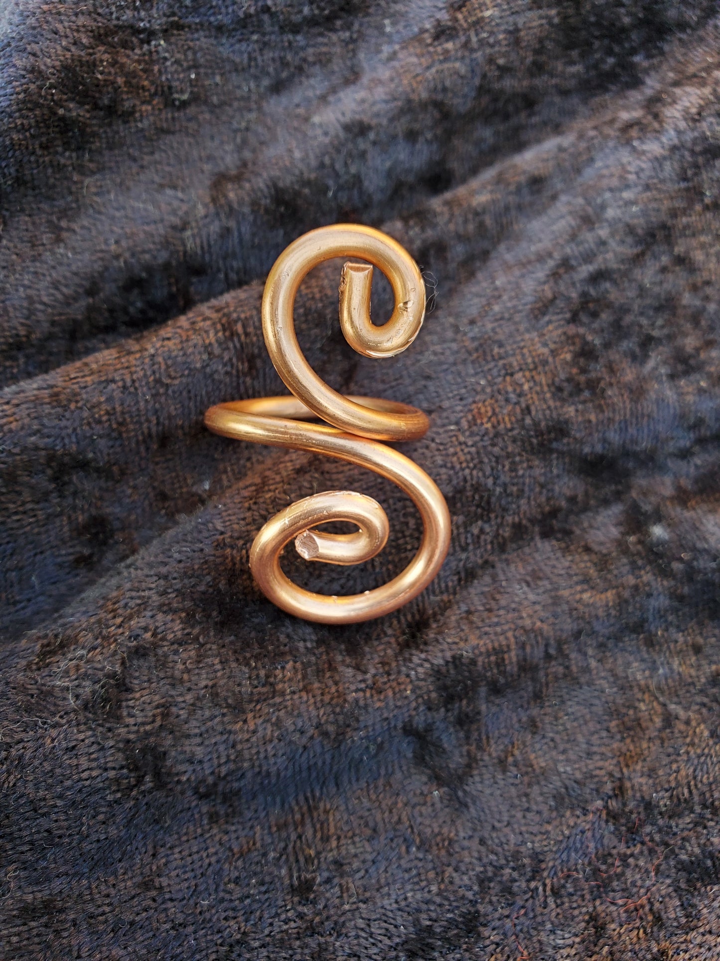 Large Copper Spiral