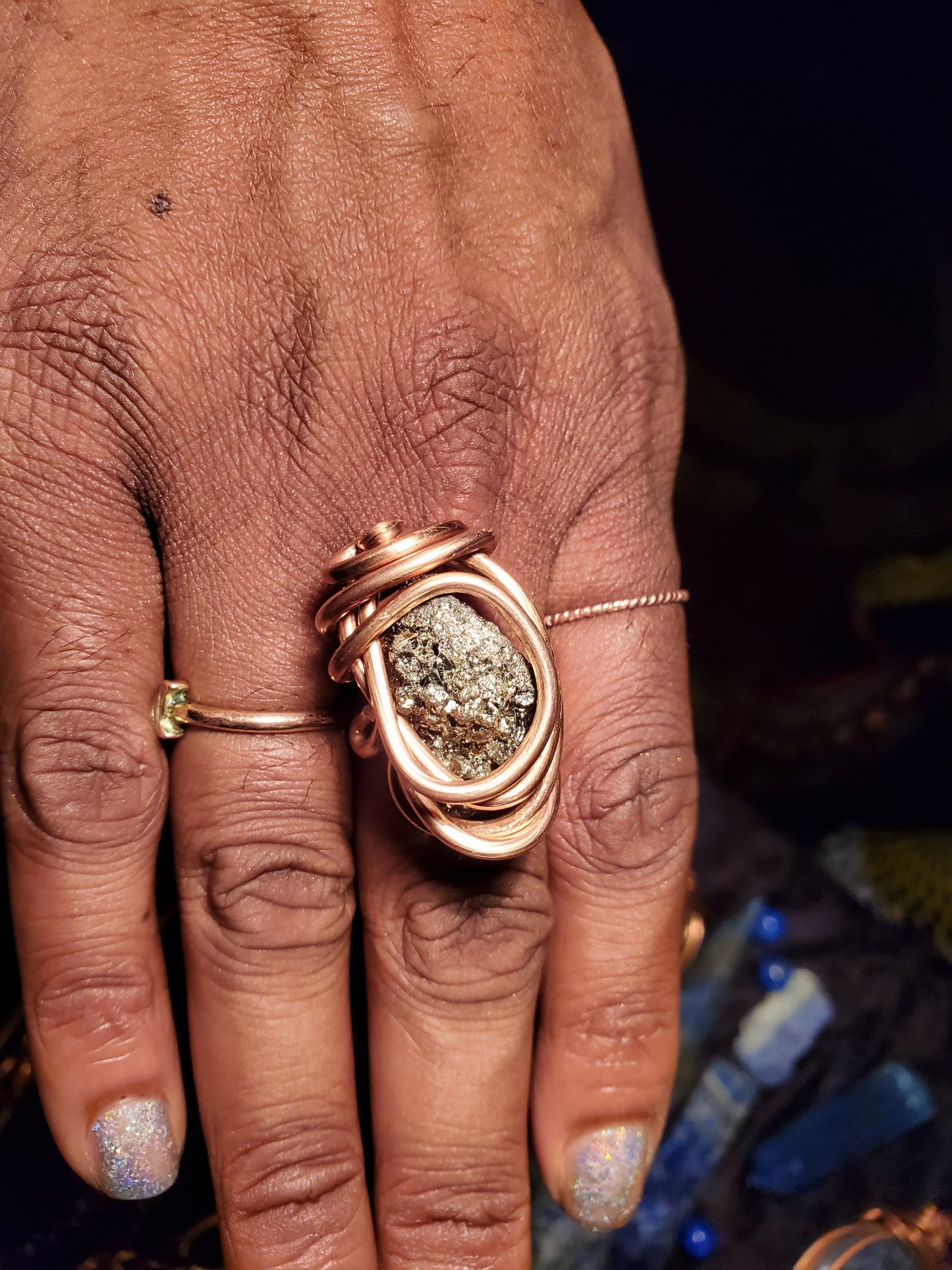 Pyrite Ring