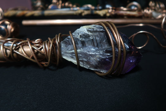 Raw Amethyst Sceptor