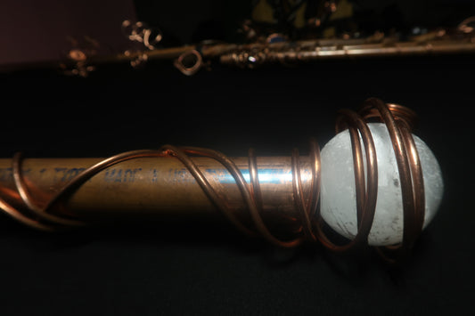 Selenite x Shugnite Scepter