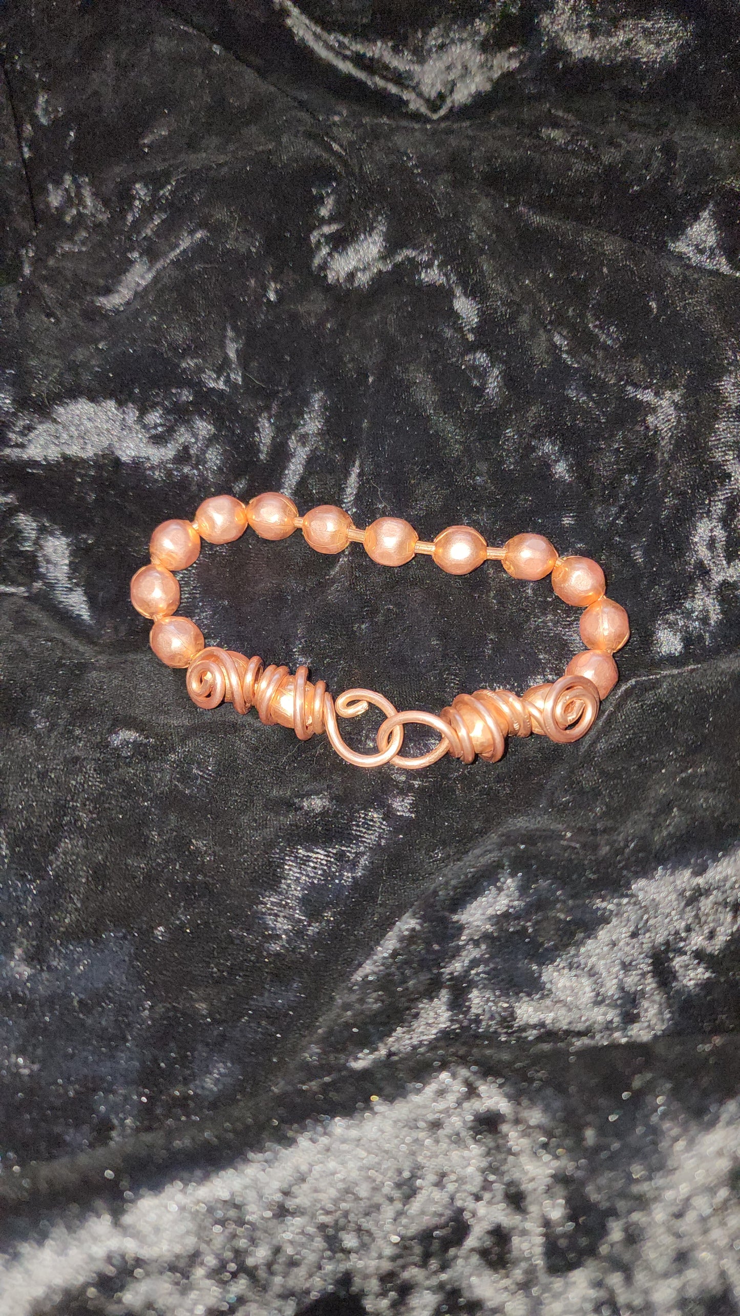 Copper Ballchain Bracelet