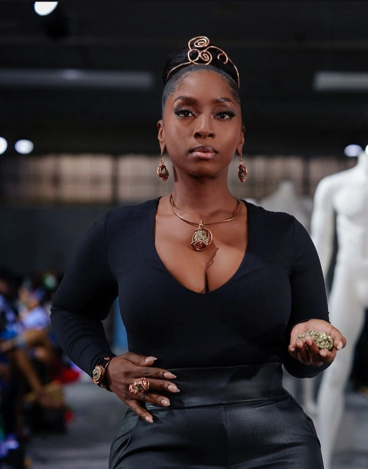 Copper Healed Heart Crown