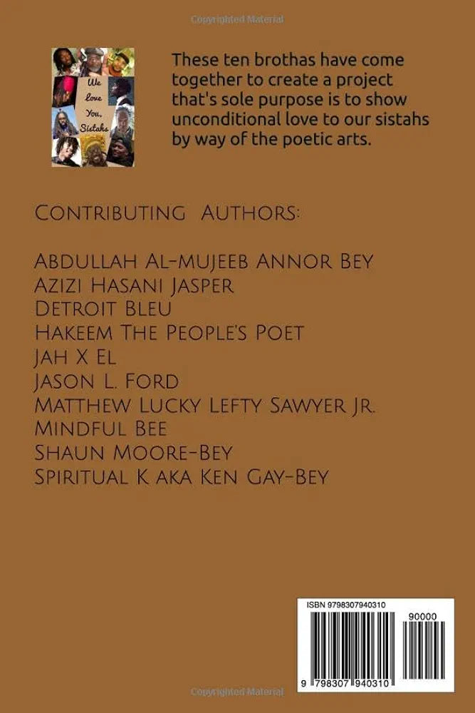 "For The Sistahs" Poetry Book