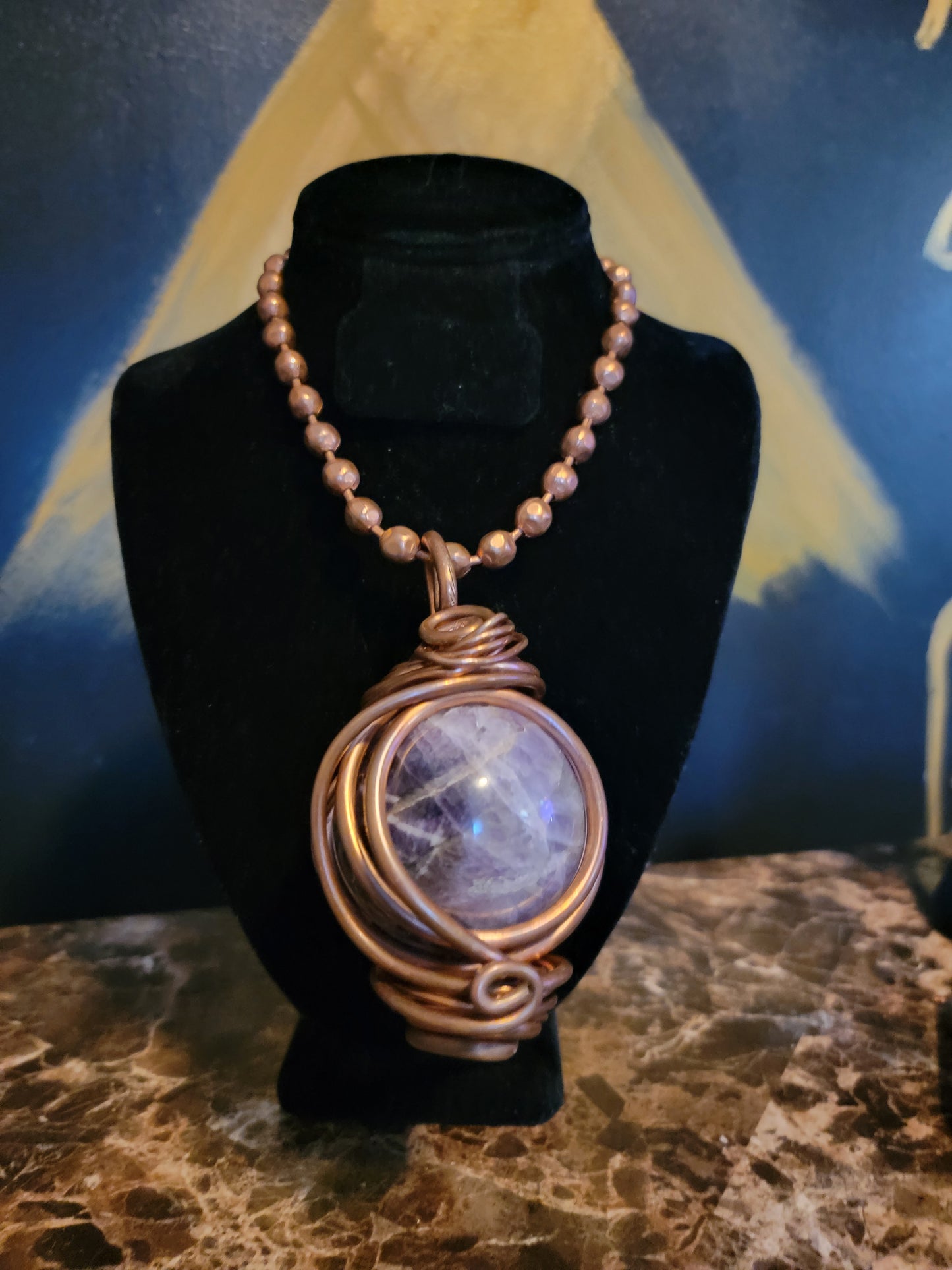 Deluxe Amethyst Rotating Lantern