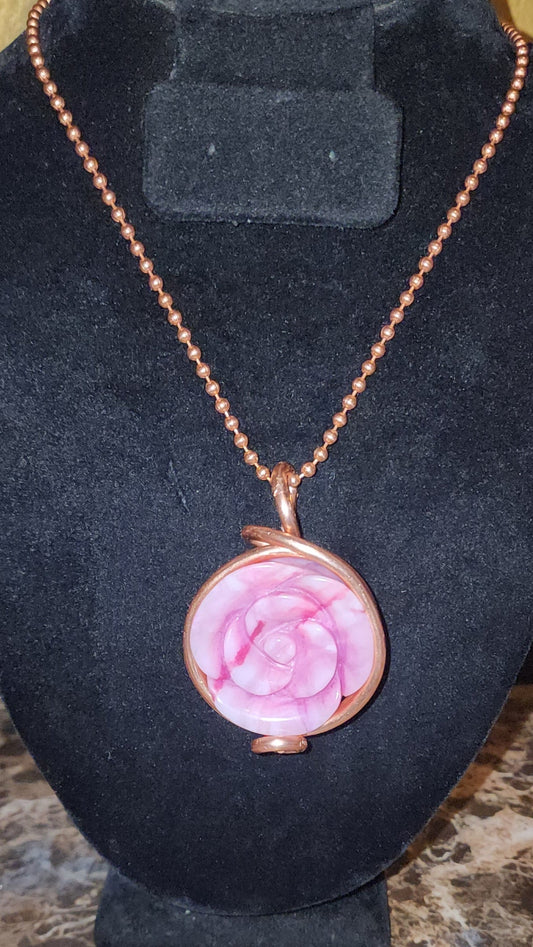 Pink Agate Rose